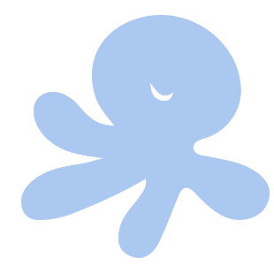 Personaje azul